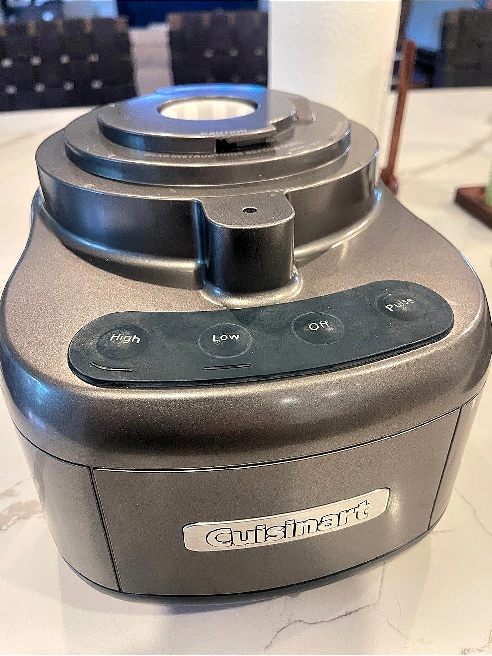 Cuisinart Elemental 13-Cup Food Processor Gray & Black needs  replacement bowl